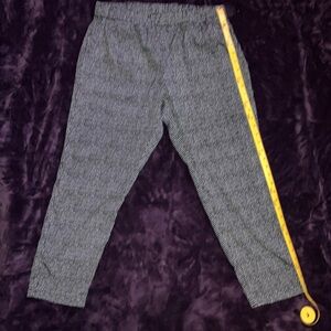 H&M Black and White Trousers